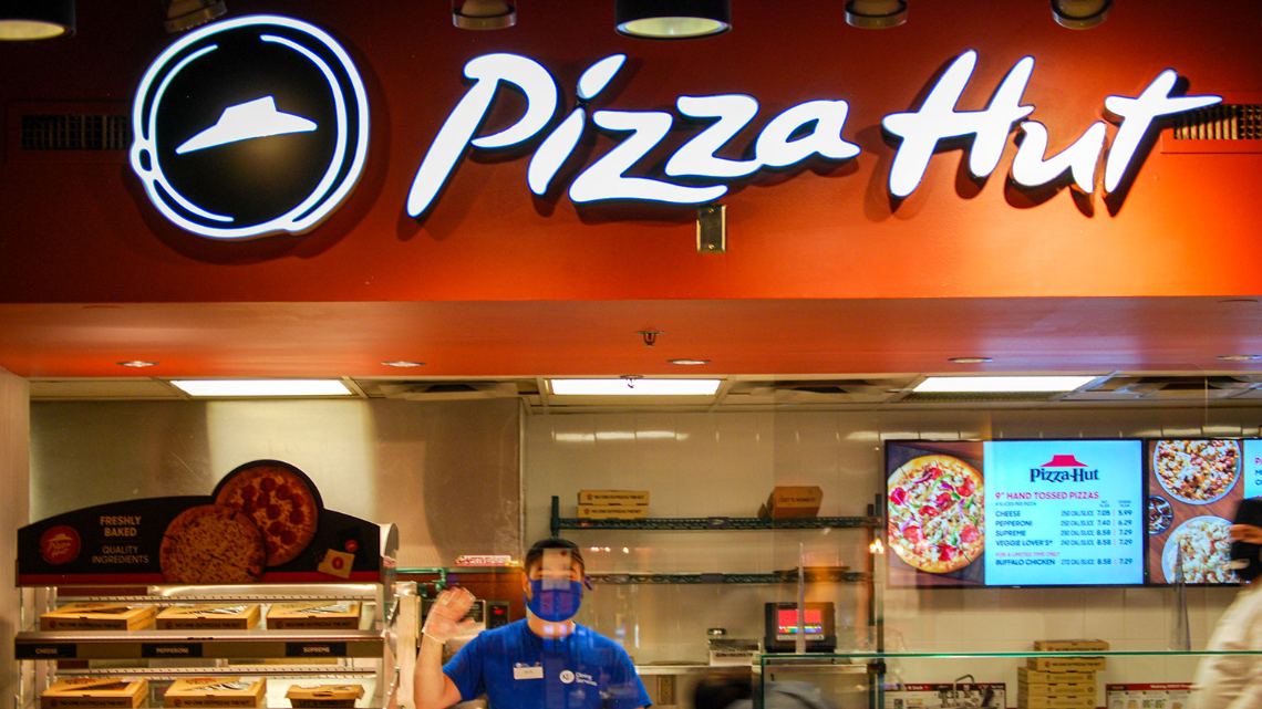 pizza hut in the market