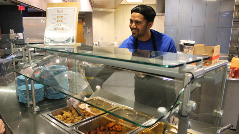 KU Dining employee